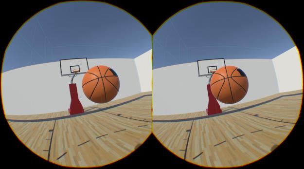 HTC Vive Basketball